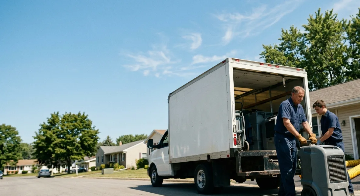 Water Damage Cleanup in Alleman, IA near me
